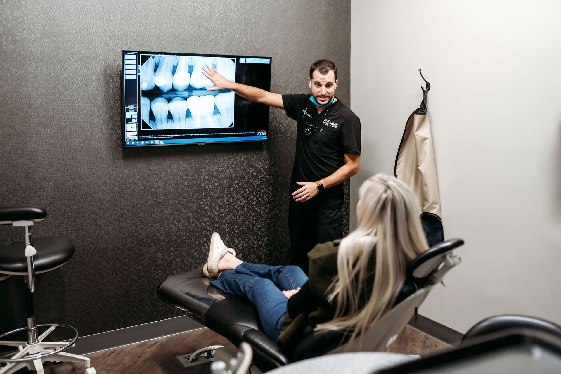 Jackson Family Dental front office kansas city