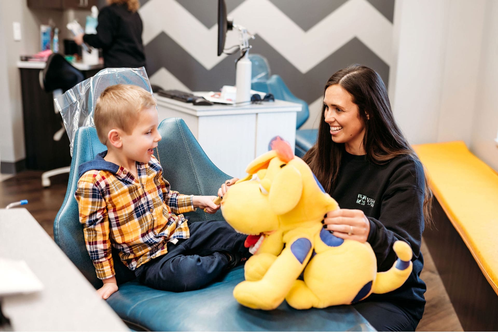 Jackson Family Dental front office kansas city
